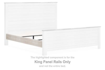 Willowton - Whitewash - King Panel Rails