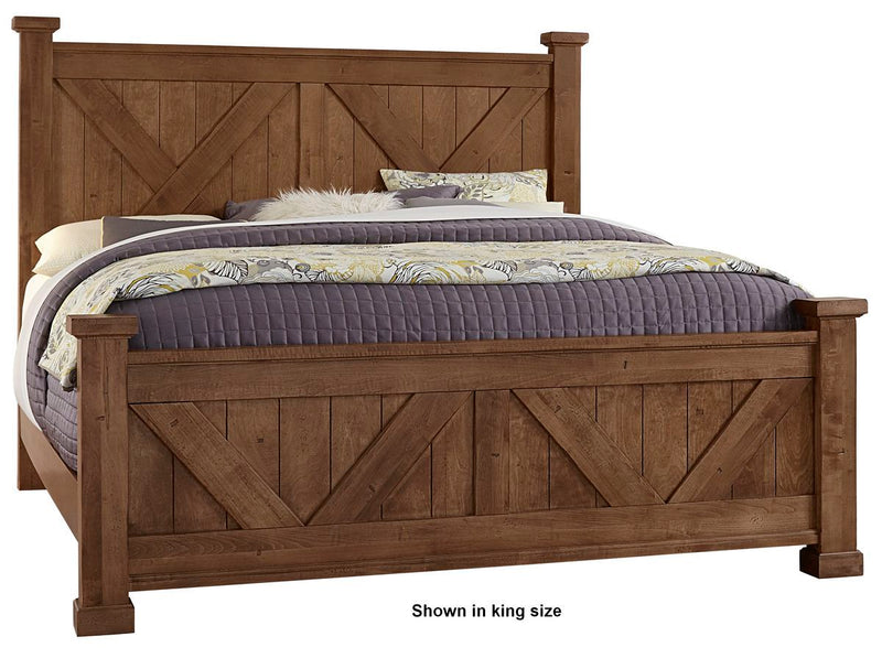 Cool Rustic - X Bed