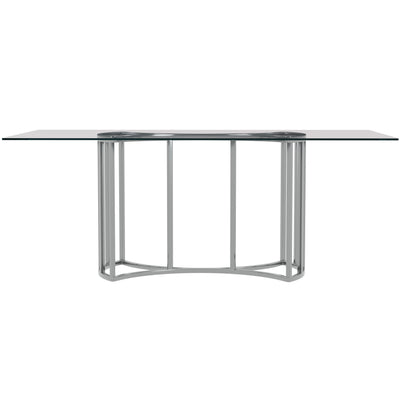 Sophia - Dining Table - Silver