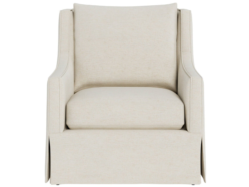 Hudson - Swivel Chair - White