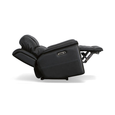 Crew - Power Recliner With Power Headrest & Lumbar - Black