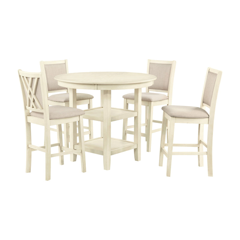 Amy - 5 Piece Counter Dining Set