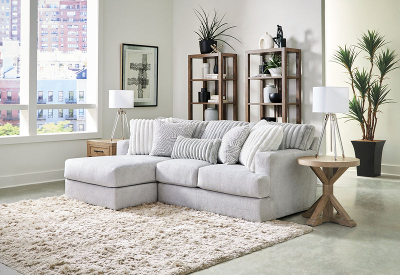 Logan Modular Sectional - RSF Loveseat - Moonstruck