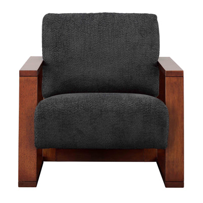 Castlerock - Accent Chair - Gray / Brown