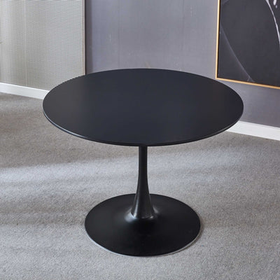 Tulip Table Mid-Century Dining Table With Round MDF Table Top, Pedestal Dining Table, End Table Leisure Coffee Table