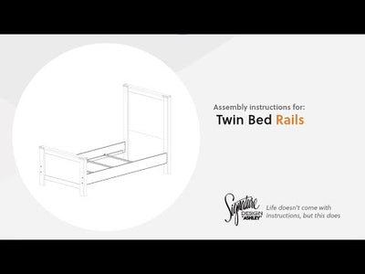 Trinell - Brown - Twin Panel Rails