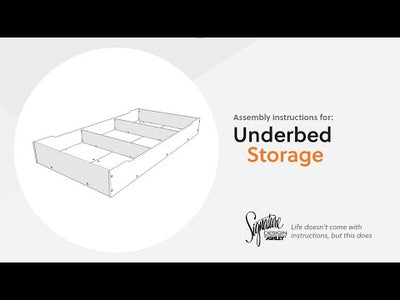 Trinell - Brown - Under Bed Storage