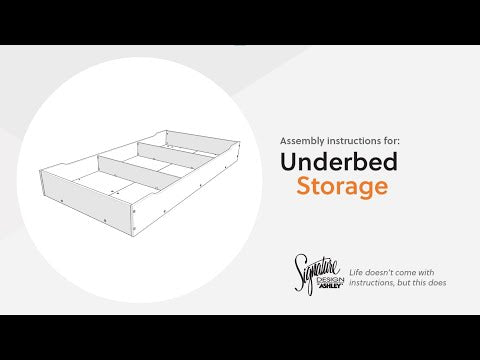 Trinell - Brown - Under Bed Storage