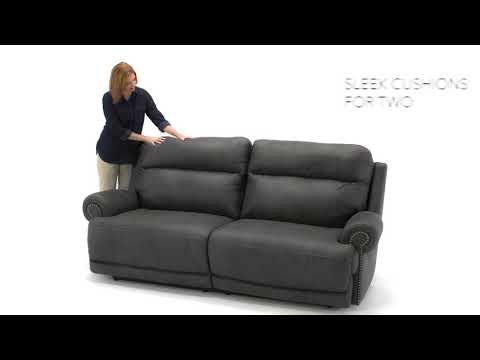 Austere - Gray - 2 Seat Reclining Sofa