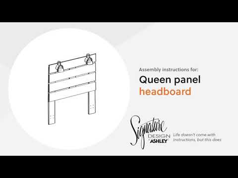 Larstin - Brown - Queen Panel Headboard