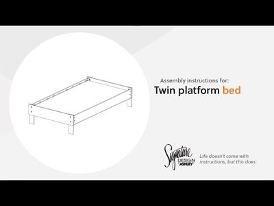 Simmenfort - Platform Bed