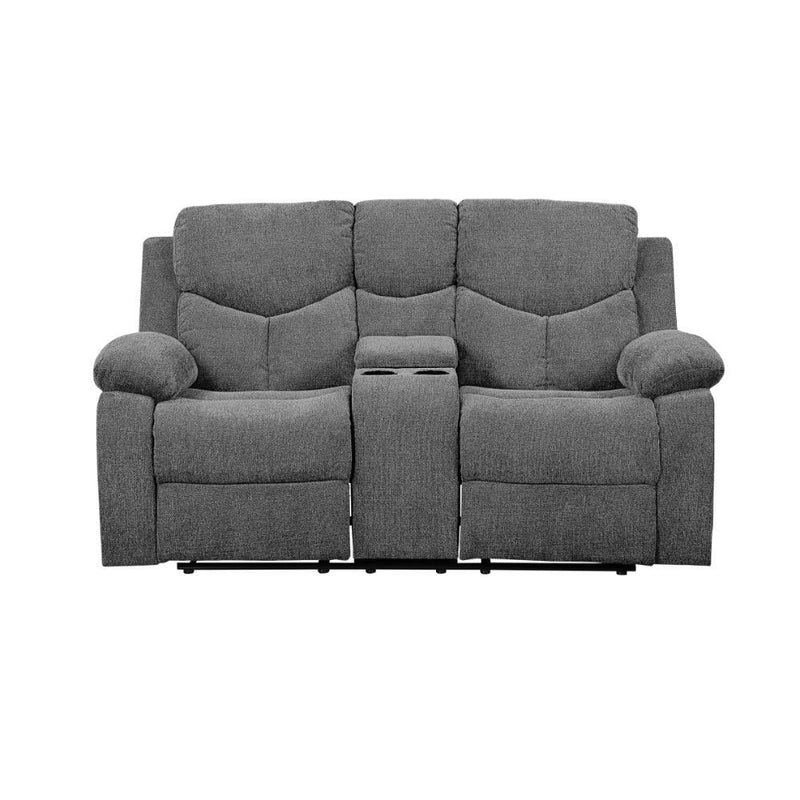 Kalen - Loveseat - Gray Chenille - 39" - Grand Furniture GA