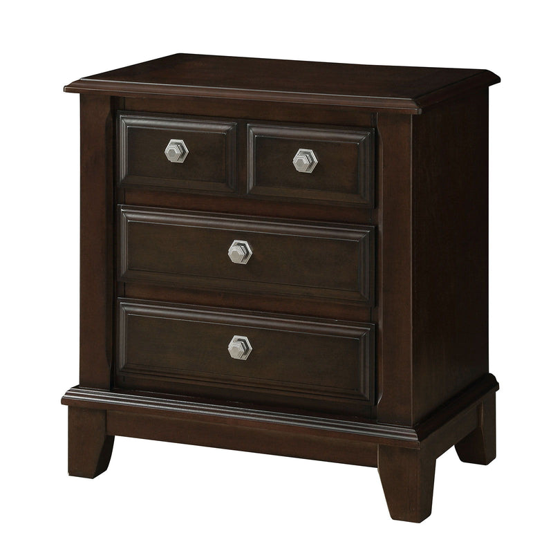 Litchville - Nightstand - Brown Cherry - Grand Furniture GA