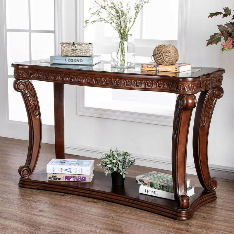 Walworth - Sofa Table - Dark Oak - Grand Furniture GA