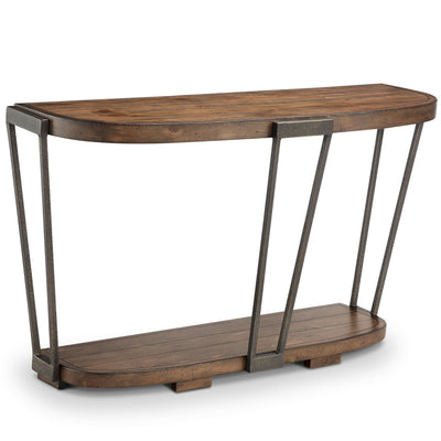 Yukon - Demilune Sofa Table - Bourbon.