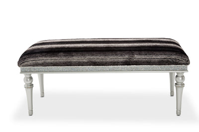 Melrose Plaza - Bed Bench - Dove