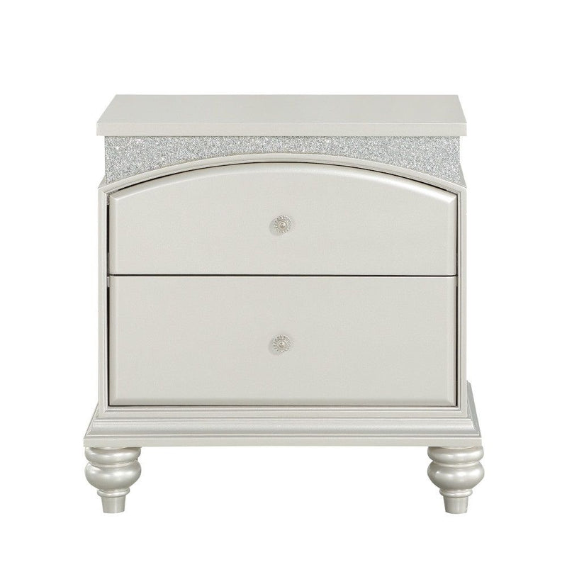 Maverick - Nightstand - Platinum - Grand Furniture GA