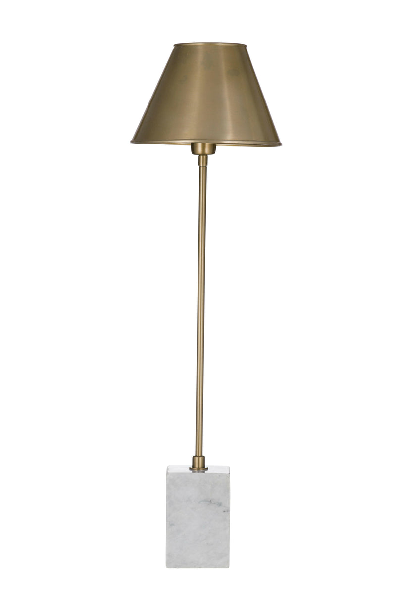 Gold - Table Lamp - White - Table Lamps - Grand Furniture GA