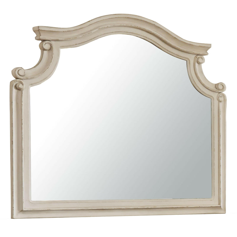 Realyn - Chipped White - Bedroom Mirror.