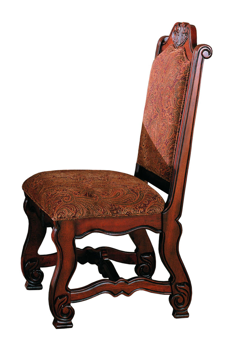 Neo Renaissance - Side Chair (Set of 2) - Red Dark - Grand Furniture GA