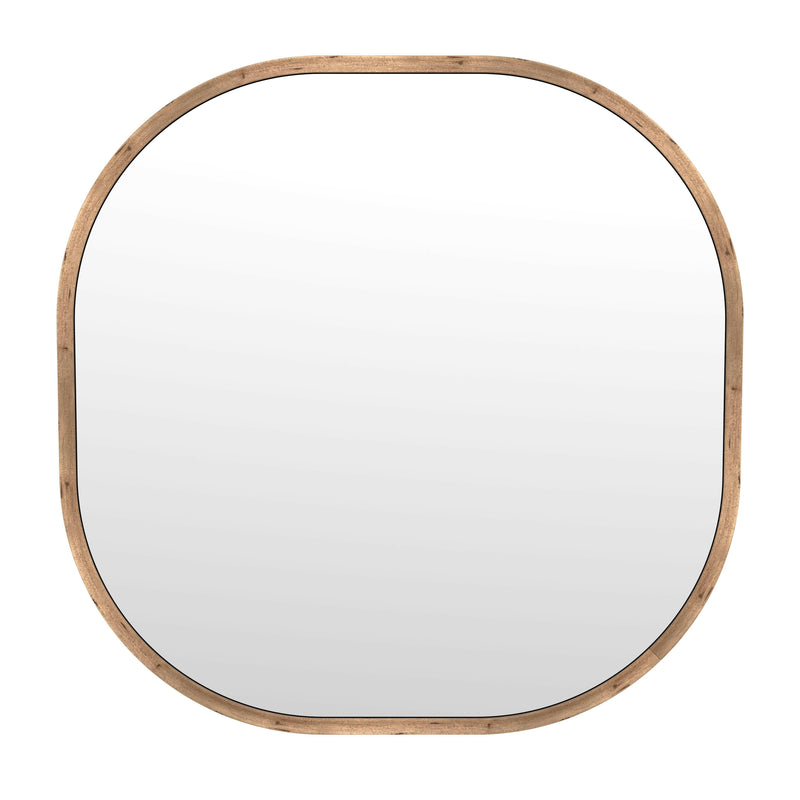 Richards - Wall Mirror - Brown - Wall Mirrors - Grand Furniture GA