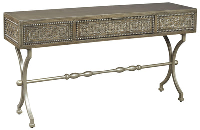 Quinnland - Antique Black - Console Sofa Table.