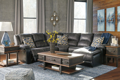 Nantahala - Reclining Sectional With Chaise.