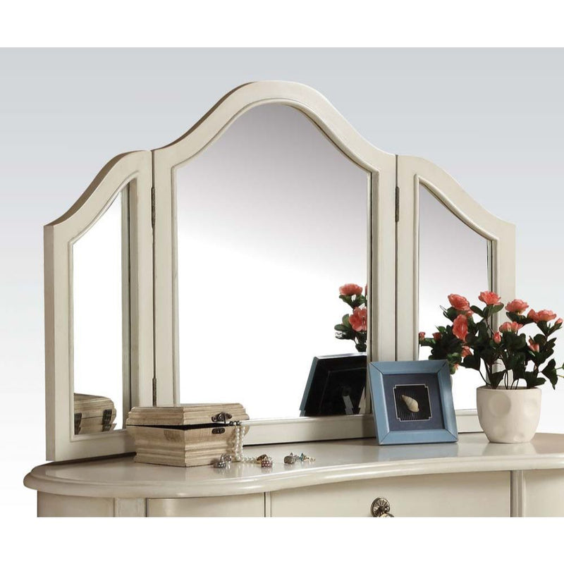 Trini - Vanity Mirror - White - Grand Furniture GA