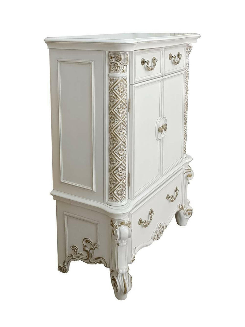 Vendom - Chest - Antique Pearl Finish - Grand Furniture GA