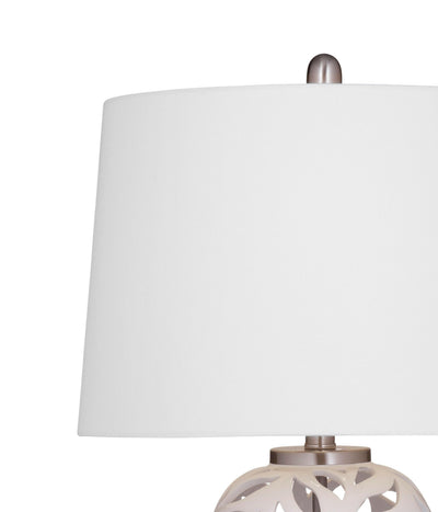 Willow - Table Lamp - White - Table Lamps - Grand Furniture GA