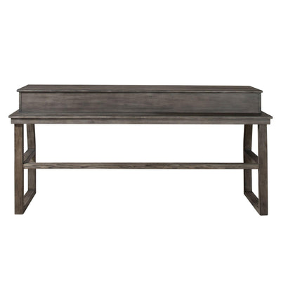 Hayden Way - Console Bar Table - Washed Gray