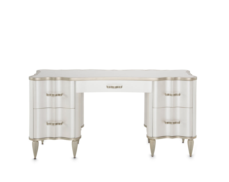 London Place - Vanity/Desk - Creamy Pearl