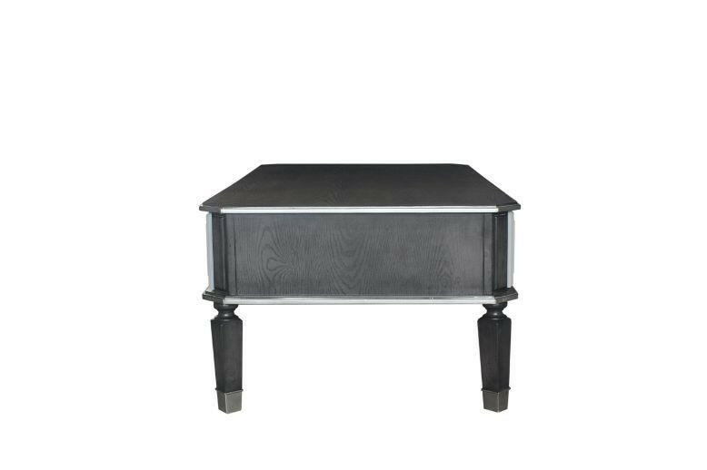 House - Beatrice Coffee Table - Charcoal & Light Gray Finish - Grand Furniture GA