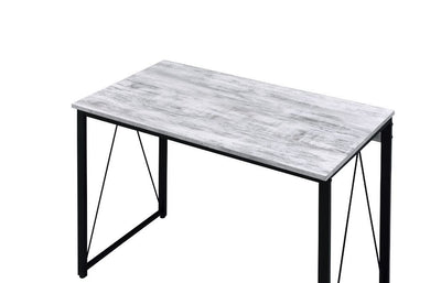 Simple, bold, and appealing, the Zaidin Desk will give your workplace a distinct look with industrial style.