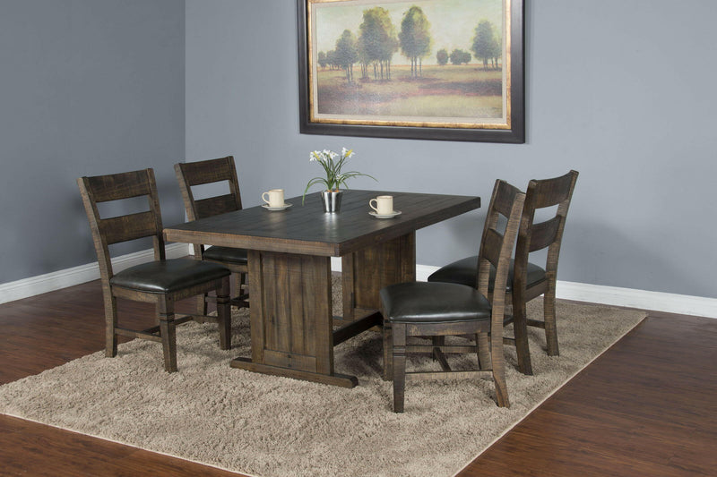 Homestead - Table - Dark Brown.