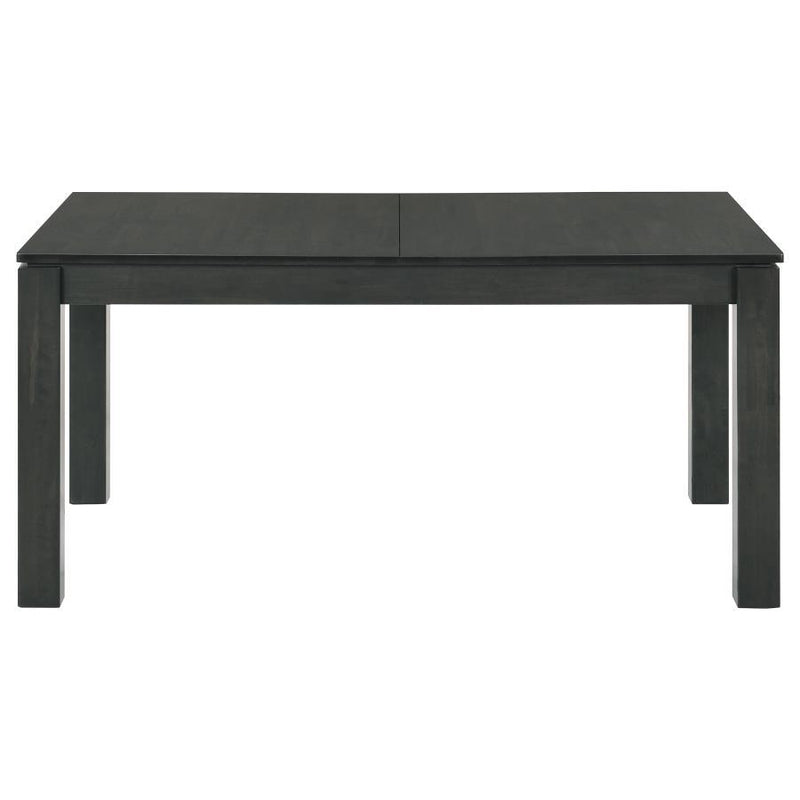 Jakob - Rectangular Extension Leaf Dining Table - Black