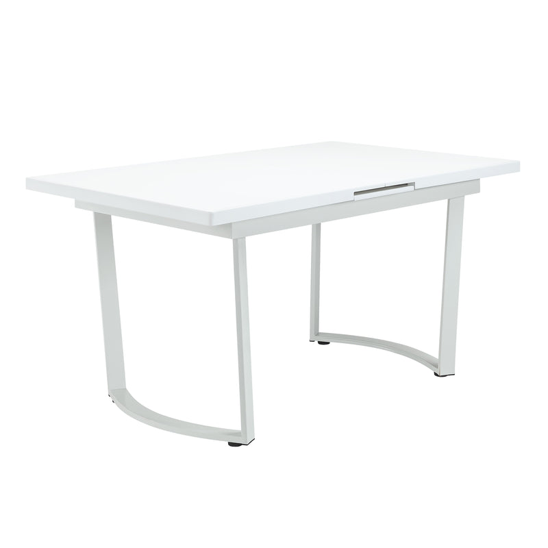 Palton - Dining Table - High Gloss White Finish - Grand Furniture GA