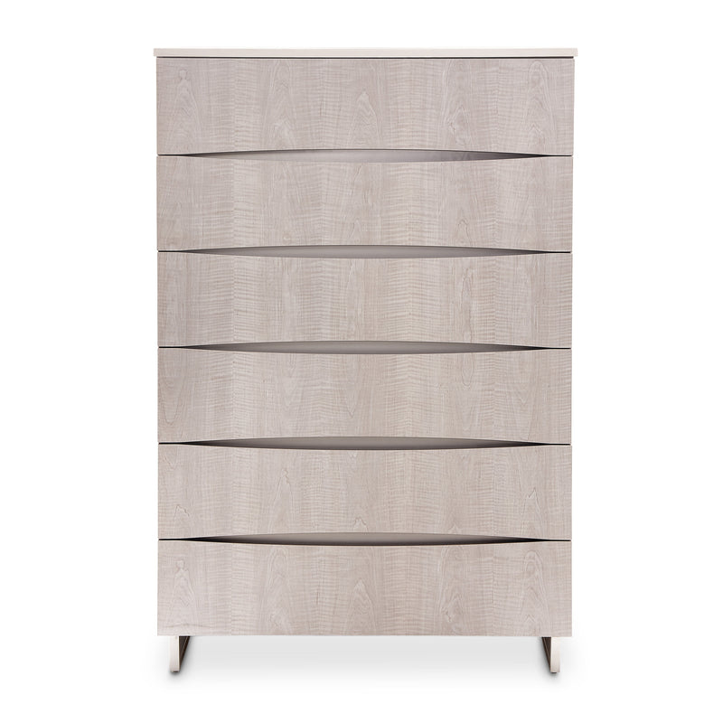 Marin - 6-Drawer Chest - Greige