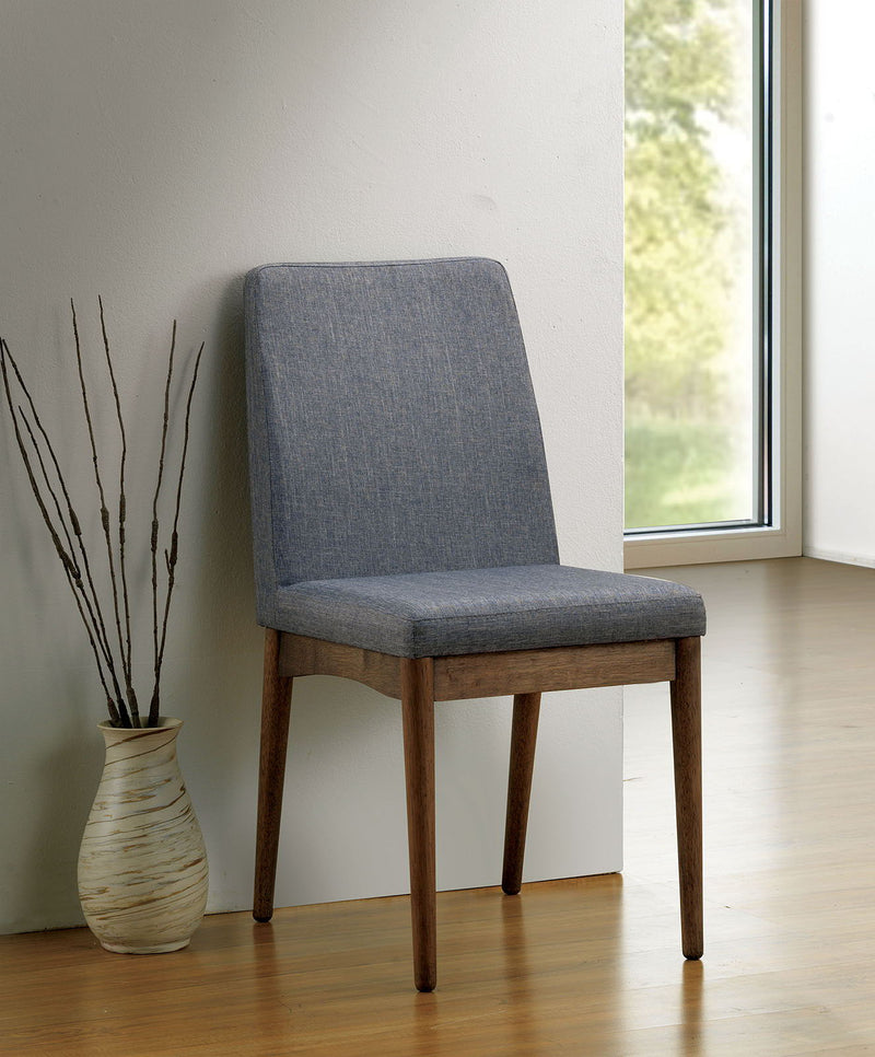 Eindride - Side Chair (Set of 2) - Natural Tone / Gray