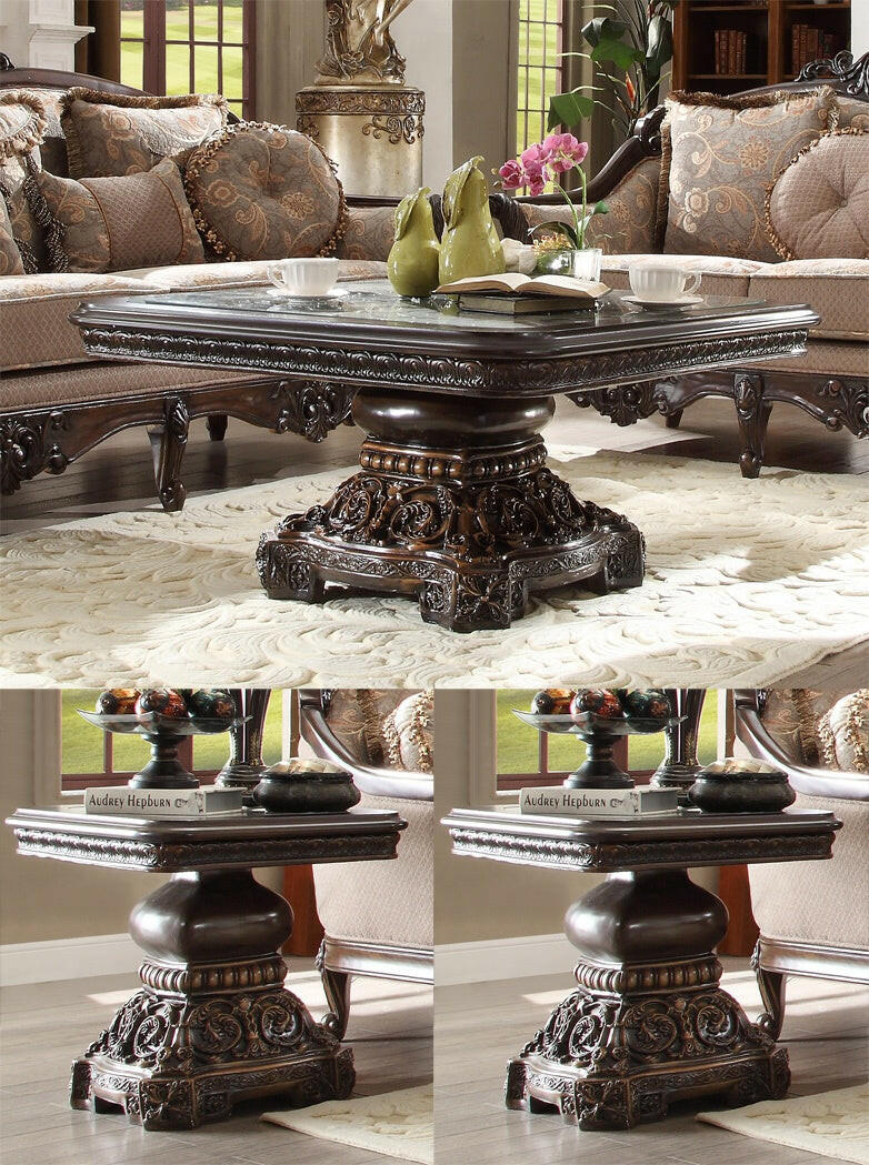 HD-1122 - 3PC COFFEE TABLE SET