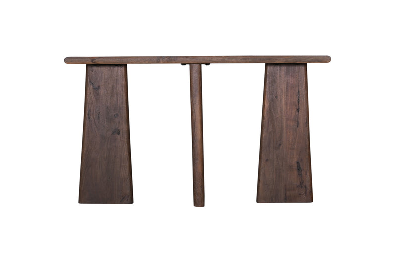 Lasso - Console Table - Antique Natural Mango With Sandblasting