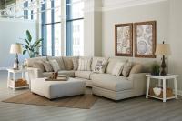 Middleton Modular Sectional - Armless Chair - Cement