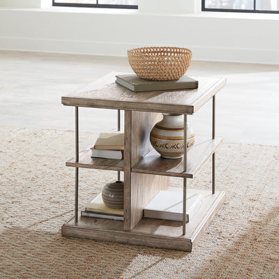 City Scape - End Table - Burnished Beige.