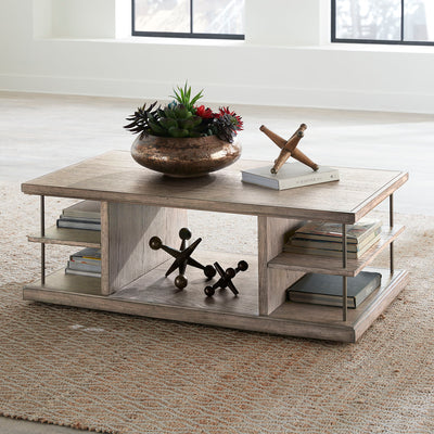 City Scape - Cocktail Table - Burnished Beige.