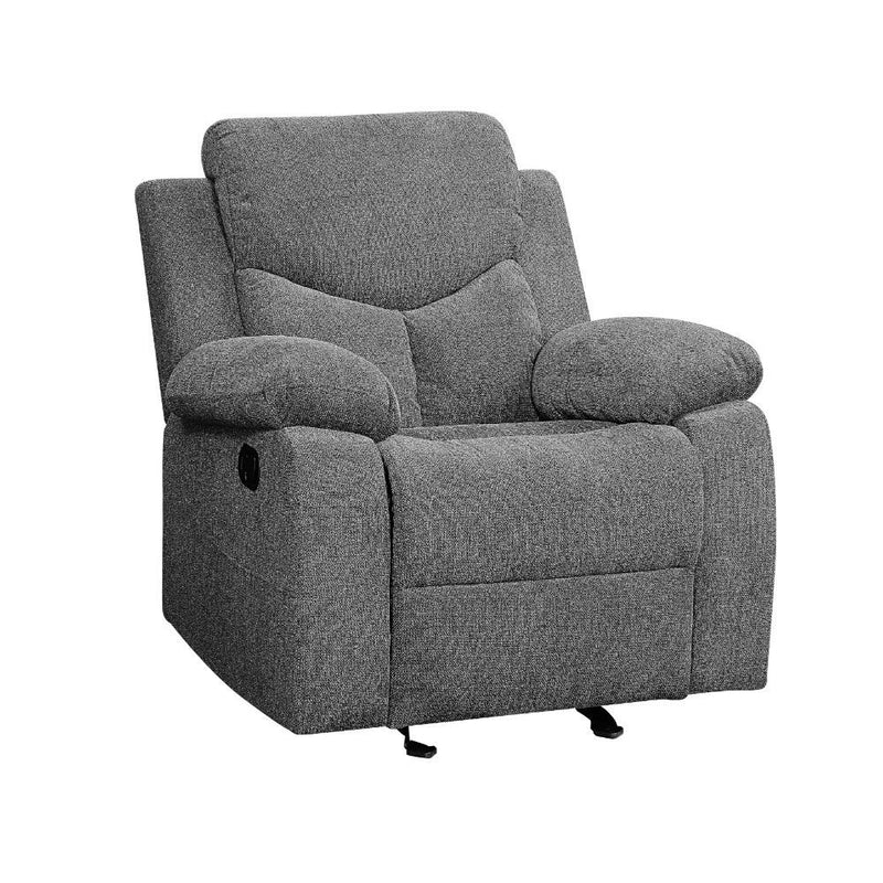 Kalen - Glider Recliner - Gray Chenille - Grand Furniture GA