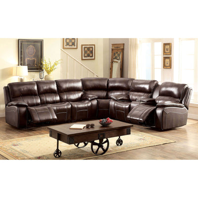 Ruth - Sectional - Brown.