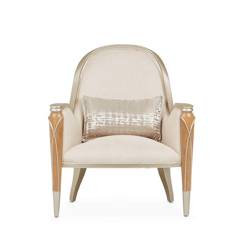 Villa Cherie - Accent Chair - Pearl/Caramel.