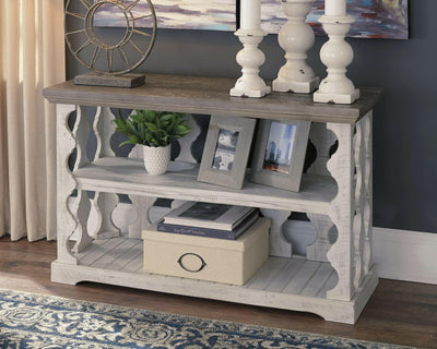 Havalance - Gray / White - Console Sofa Table.