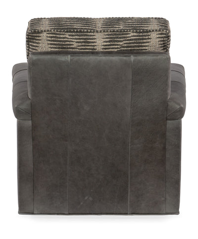 Mallory - Swivel Chair 8-Way Tie - Gray, Dark