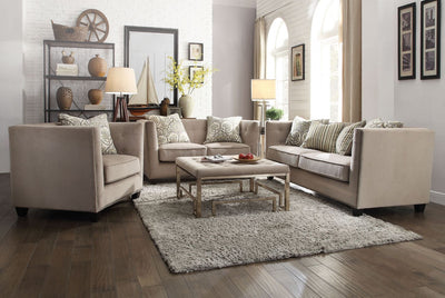 Juliana - Sofa - Beige Fabric - Grand Furniture GA